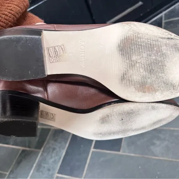 J Crew leather brown booties - Picture 3 of 8